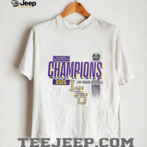 LSU Tigers Baseball 2025 College World Series Champions shirt