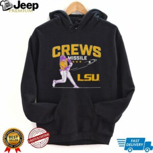LSU Tigers Baseball Dylan Crews Misslile shirt4