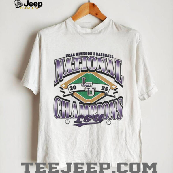 LSU Tigers NCAA Division I Baseball MLB National Champions in 2025 shirt