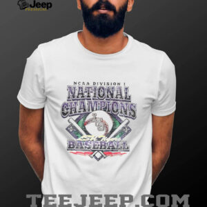 LSU Tigers NCAA Division I Baseball National Champions in 2025 vintage shirt