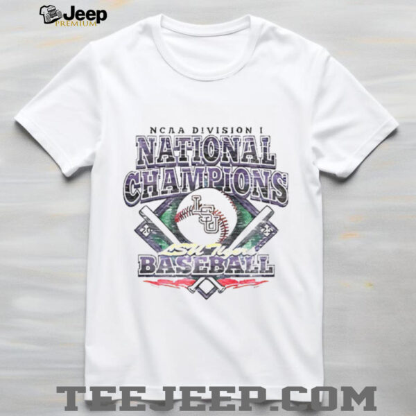 LSU Tigers NCAA Division I Baseball National Champions in 2025 vintage shirt
