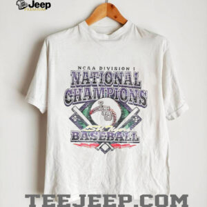 LSU Tigers NCAA Division I Baseball National Champions in 2025 vintage shirt