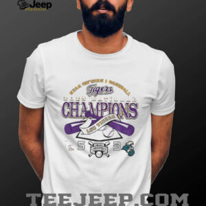 LSU Tigers vs Coastal Carolina Chanticleers 5 3 NCAA Division I Baseball 2025 National Champions shirt