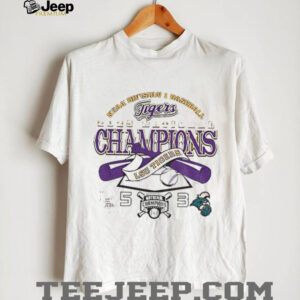 LSU Tigers vs Coastal Carolina Chanticleers 5 3 NCAA Division I Baseball 2025 National Champions shirt