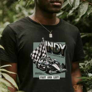 Ladies Indianapolis Motor Speedway Fast n Left Shirt3