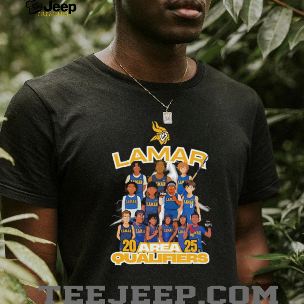 Lamar Boys Track Area Qualifiers 2025 shirt Lamar Boys Track Area Qualifiers 2025 shirt