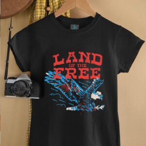 Land Of The Free Eagles shirt