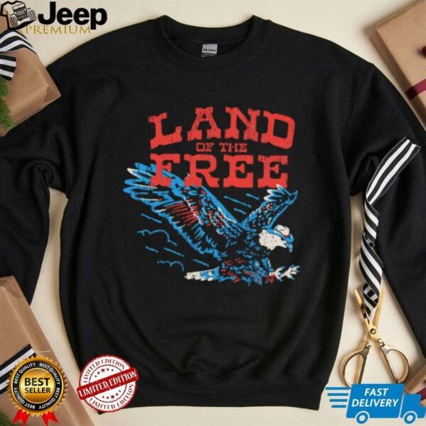 Land Of The Free Eagles shirt