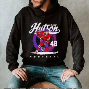 Lane Hutson Montreal Canadaiens Brush Signature Shirt