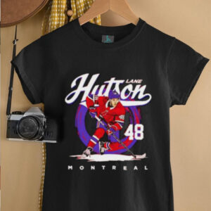 Lane Hutson Montreal Canadaiens Brush Signature Shirt