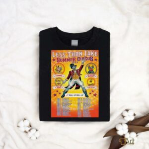 Less Than Jake Summer Circus Tour 2025 T shirts