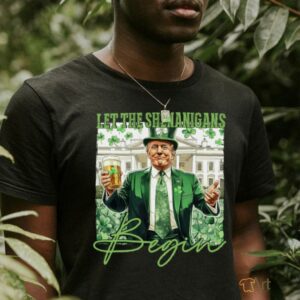 Let The Shenanigans Begin Trump St Patricks Day Long Sleeve T Shirt1