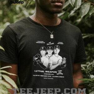 Lethal Weapon 3 Los Angeles baseball shirt
