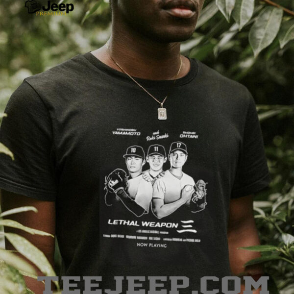 Lethal Weapon 3 Los Angeles baseball shirt
