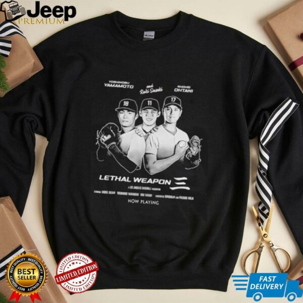 Lethal Weapon 3 Los Angeles baseball shirt