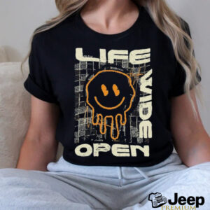 Life Wide Open Icon Smiley Cboystv T shirts2