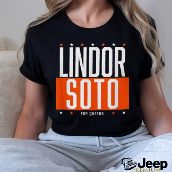 Lindor Soto for Queens T Shirt