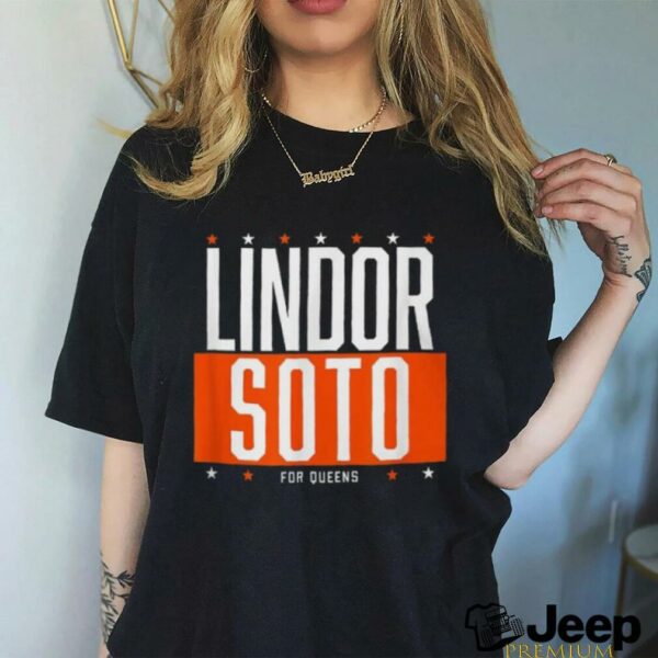 Lindor Soto for Queens T Shirt