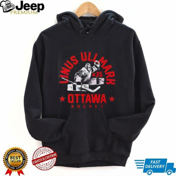 Linus Ullmark Ottawa Senators Hockey shirt