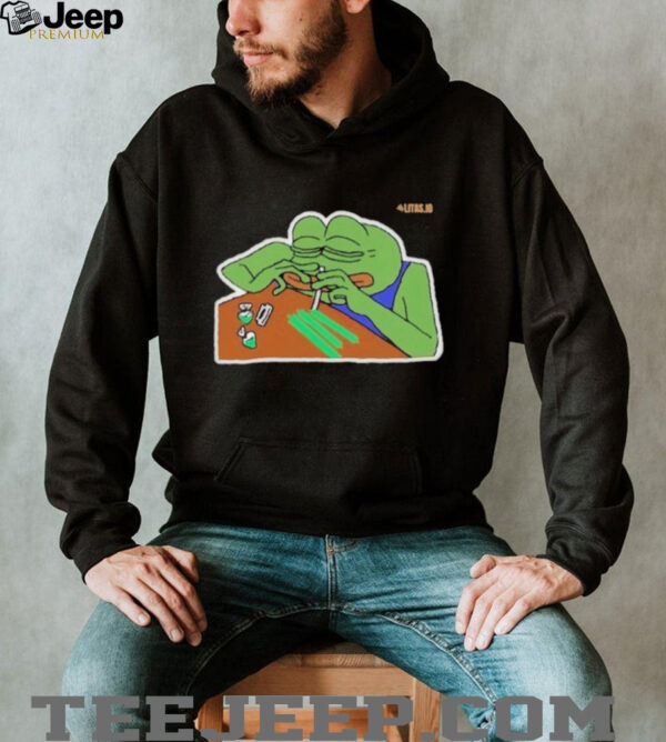 Litas.Io Pepe The Frog Addict T Shirts