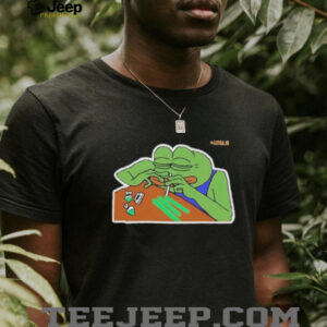 Litas.Io Pepe The Frog Addict T Shirts3