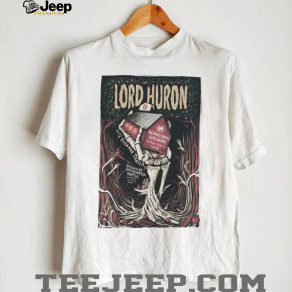 Lord Huron Concert Benny Boy Brewing Los Angeles CA Ar 8 2025 Poster shirt