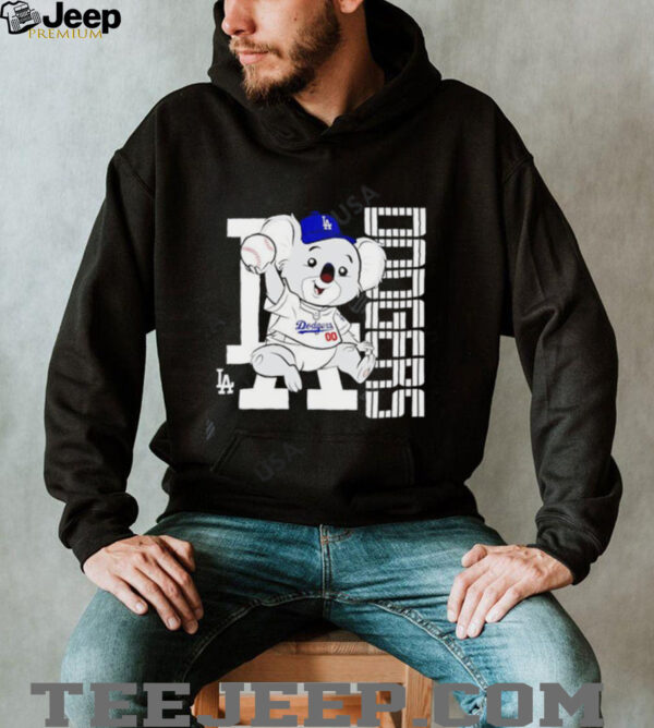 Los Angeles Dodgers Blue Baby Mascot funny shirt