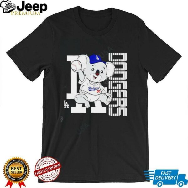 Los Angeles Dodgers Blue Baby Mascot funny shirt