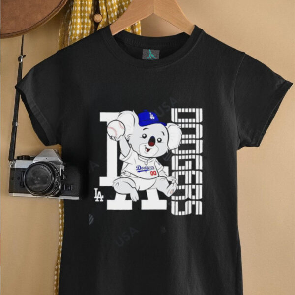 Los Angeles Dodgers Blue Baby Mascot funny shirt