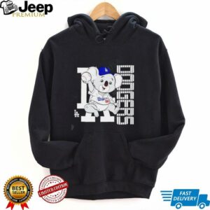 Los Angeles Dodgers Blue Baby Mascot funny shirt4