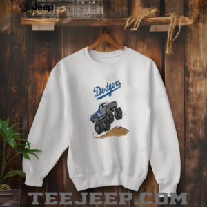 Los Angeles Dodgers Monster Truck Baseball Team shirt4