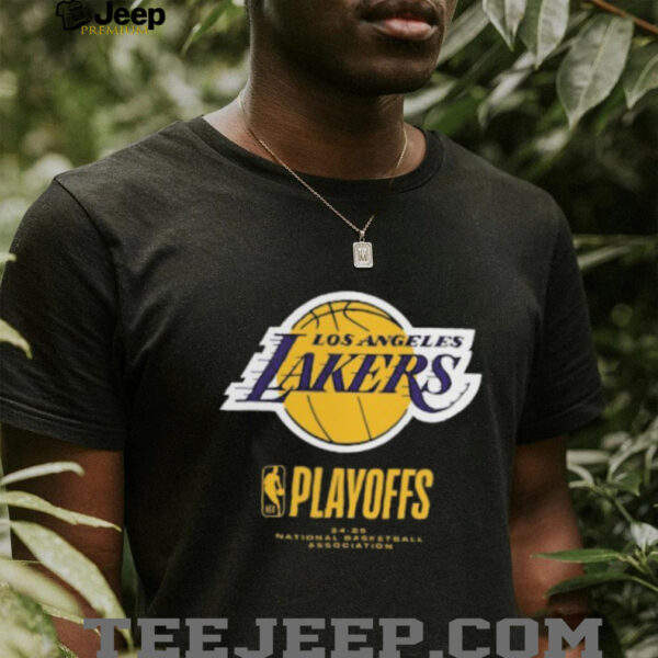 Los Angeles Lakers 2025 NBA Playoffs Alley Oop T Shirt