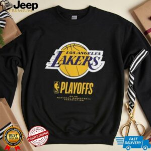 Los Angeles Lakers 2025 NBA Playoffs Alley Oop T Shirt1