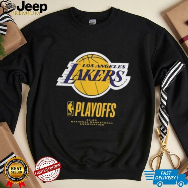 Los Angeles Lakers 2025 NBA Playoffs Alley Oop T Shirt
