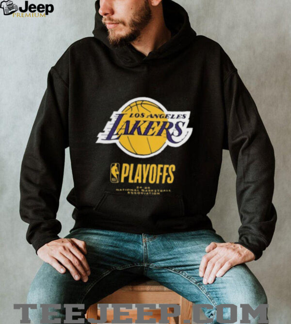 Los Angeles Lakers 2025 NBA Playoffs Alley Oop T Shirt