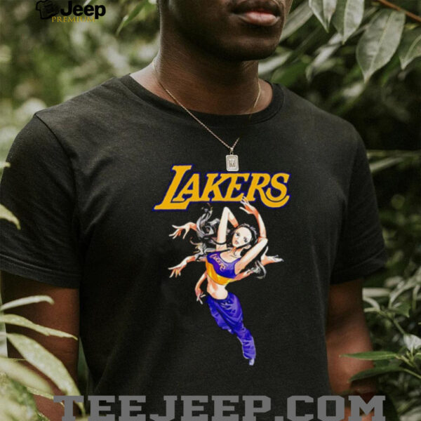 Los Angeles Lakers X One Piece Robin NBA shirt