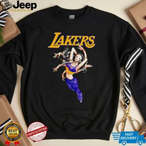 Los Angeles Lakers X One Piece Robin NBA shirt