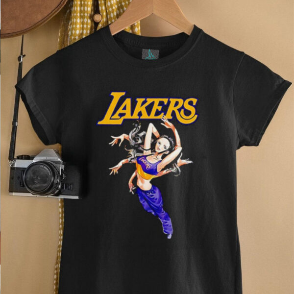Los Angeles Lakers X One Piece Robin NBA shirt
