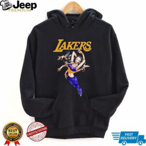 Los Angeles Lakers X One Piece Robin NBA shirt3