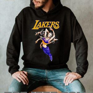 Los Angeles Lakers X One Piece Robin NBA shirt4