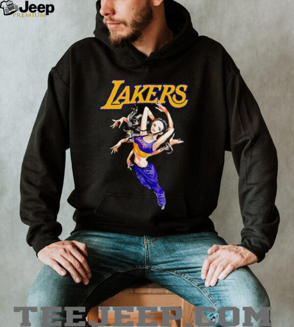 Los Angeles Lakers X One Piece Robin NBA shirt