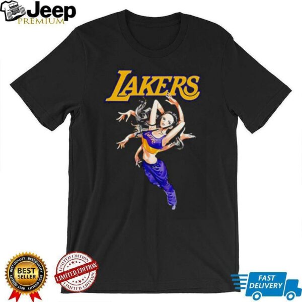 Los Angeles Lakers X One Piece Robin NBA shirt