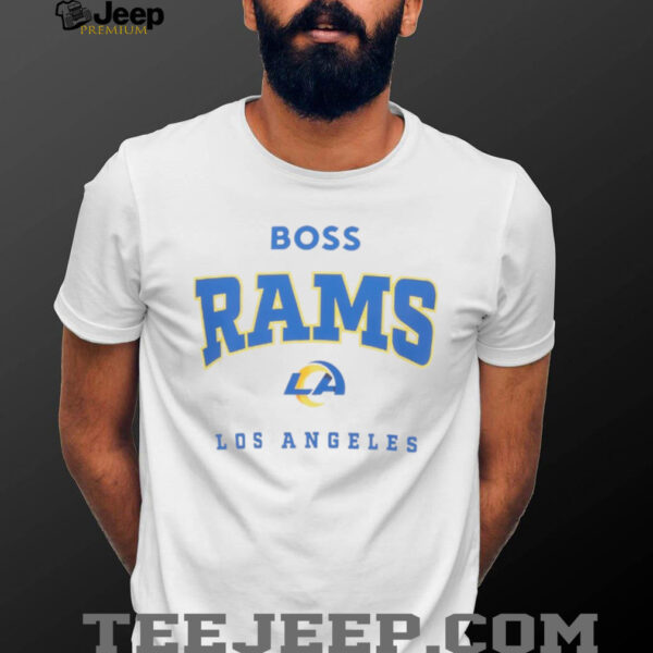 Los Angeles Rams BOSS X NFL Huddle T Shirt
