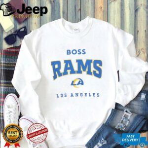 Los Angeles Rams BOSS X NFL Huddle T Shirt2