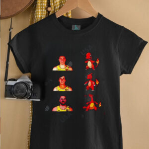 Luka Doncic Lakers Charmander evolution meme shirt3
