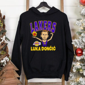 Luka Dončić Los Angeles Lakers caricature shirt