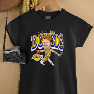 Luka Doncic Los Angeles Lakers cartoon hoodie1