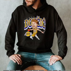 Luka Doncic Los Angeles Lakers cartoon hoodie2