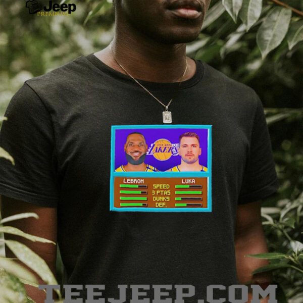 Luka x Lebron NBA JAM shirt