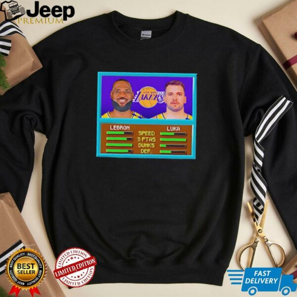 Luka x Lebron NBA JAM shirt